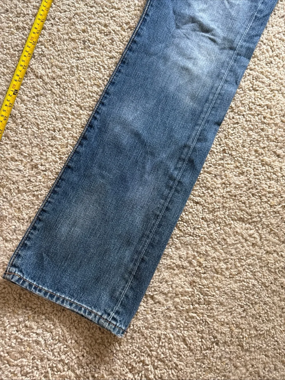 True Religion Ricky Relaxed Straight Jeans Men’s 31 Medium Wash Flap Pocket
